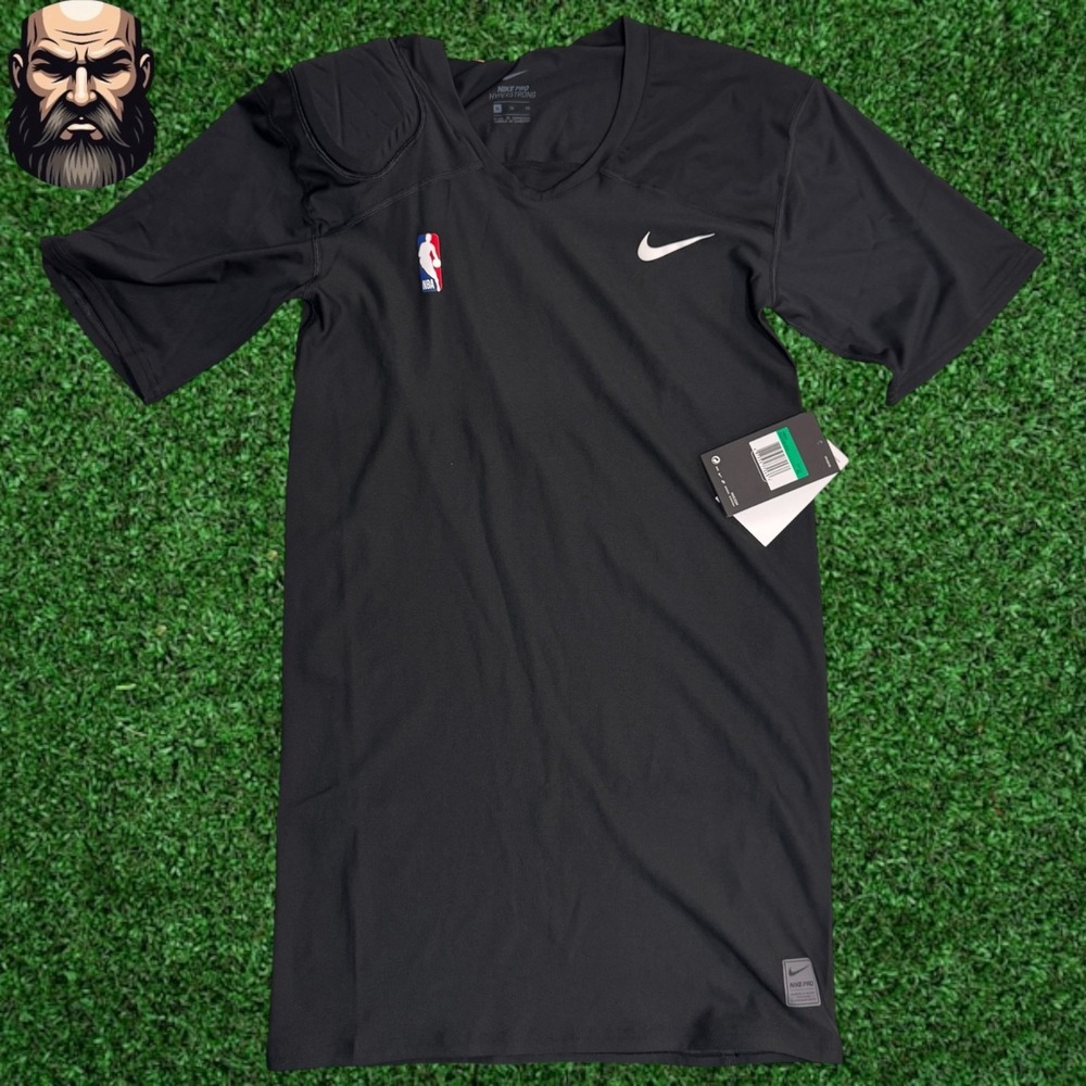 Nike NBA Elite Pro Compression Padded Jersey BQ2419-010 Mens Size XL Black